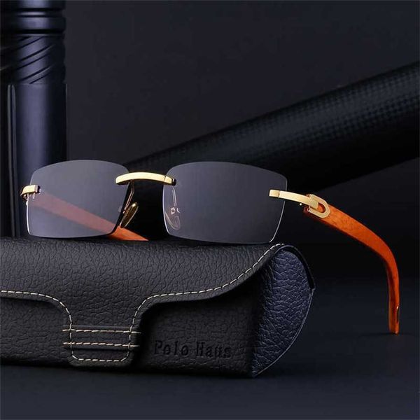 56% off wholesale of sunglasses new box wood grain mirror leg for men's frameless trimmed driving sunglasses, White;black
56% off wholesale of sunglasses new box wood grain mirror leg for men's frameless trimmed driving sunglasses, White;black
