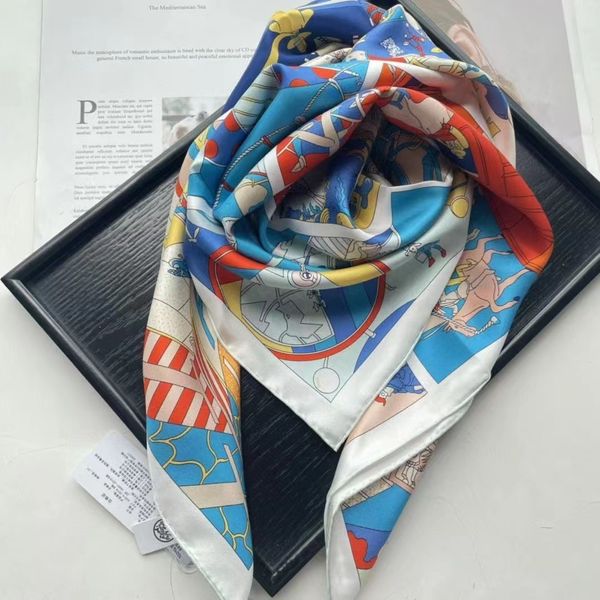 sarongs h brand 100 silk twill in 90 90cm luxury lady square nature scarves modern foulard 230729, Blue;gray
sarongs h brand 100 silk twill in 90 90cm luxury lady square nature scarves modern foulard 230729, Blue;gray
