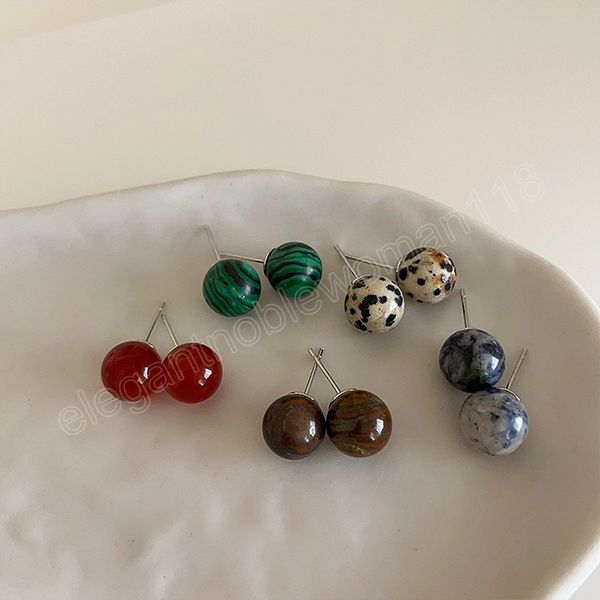 fashion colorful natural lapis lazuli stone stud earrings for women girls vintage simple natural stone earrings jewelry gifts, Golden;silver
fashion colorful natural lapis lazuli stone stud earrings for women girls vintage simple natural stone earrings jewelry gifts, Golden;silver
