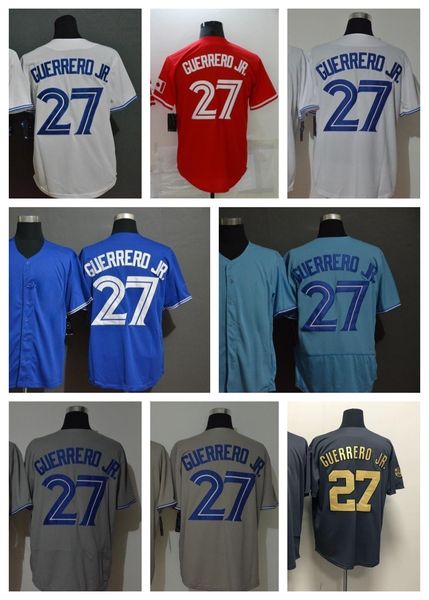 mens baseball jerseys 27 vladimir guerrero jr. jersey white red blue grey black light blue, Blue;black
mens baseball jerseys 27 vladimir guerrero jr. jersey white red blue grey black light blue, Blue;black