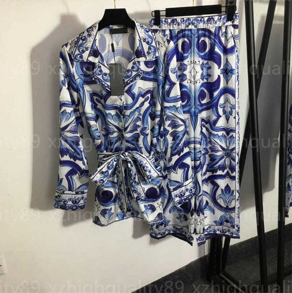 womens fashion suit shirt pants two piece set lapel long sleeve belt home style shirts prints casual straight leg pants designer suits women, White
womens fashion suit shirt pants two piece set lapel long sleeve belt home style shirts prints casual straight leg pants designer suits women, White