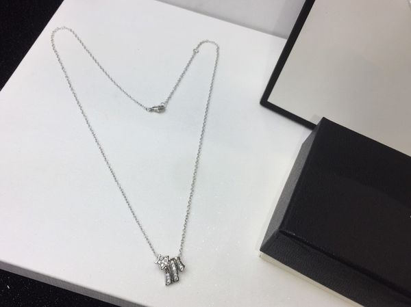 designer necklace women's necklace gold chain luxury jewelry channel adjustable fashion wedding party accessories gift ccity packaging, Silver
designer necklace women's necklace gold chain luxury jewelry channel adjustable fashion wedding party accessories gift ccity packaging, Silver