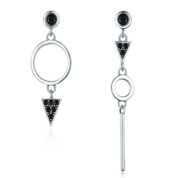 yiziy new trendy 925 sterling silver black cz triangle round geometric asymmetry drop earrings vse1546479331, Golden;silver
yiziy new trendy 925 sterling silver black cz triangle round geometric asymmetry drop earrings vse1546479331, Golden;silver