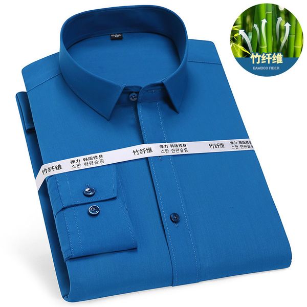 men's dress shirts casual long sleeve shirt for men soft cozy bamboo fiber anti-wrinkle no-ironing solid color business male social for, White;black
men's dress shirts casual long sleeve shirt for men soft cozy bamboo fiber anti-wrinkle no-ironing solid color business male social for, White;black