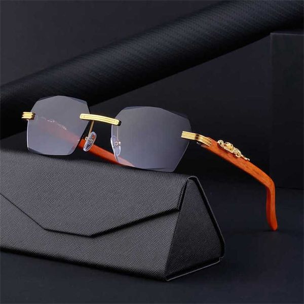 50% off wholesale of wood grain leopard mirror leg box for men's frameless cut edge driving sunglasses, White;black
50% off wholesale of wood grain leopard mirror leg box for men's frameless cut edge driving sunglasses, White;black