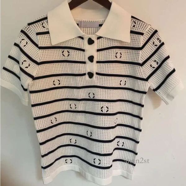 new fashion designer high-end women polo shirt in 3 colors womens t shirt lapel heart button breathable mesh translucent, White
new fashion designer high-end women polo shirt in 3 colors womens t shirt lapel heart button breathable mesh translucent, White