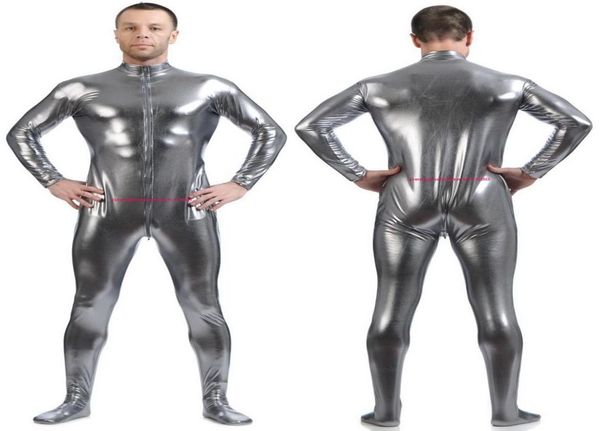 men039s body suit costumes front long zipper silver grey shiny lycra metallic men catsuit costume outfit no headhand halloween6168399, Black
men039s body suit costumes front long zipper silver grey shiny lycra metallic men catsuit costume outfit no headhand halloween6168399, Black