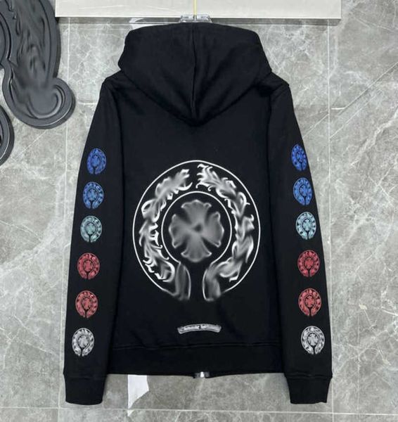 men's luxury sweatshirts classics jackets brandch hoodies zipper hooded men women designers sanskrit horseshoe cross pullover sweater h, Black;brown
men's luxury sweatshirts classics jackets brandch hoodies zipper hooded men women designers sanskrit horseshoe cross pullover sweater h, Black;brown