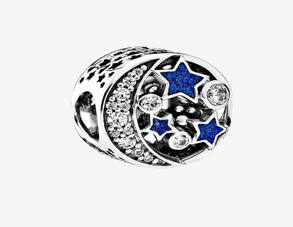 sparkling night sky charm chain bracelet accessories with original box for pandora 925 sterling silver stars and moon charms9041863, Black
sparkling night sky charm chain bracelet accessories with original box for pandora 925 sterling silver stars and moon charms9041863, Black