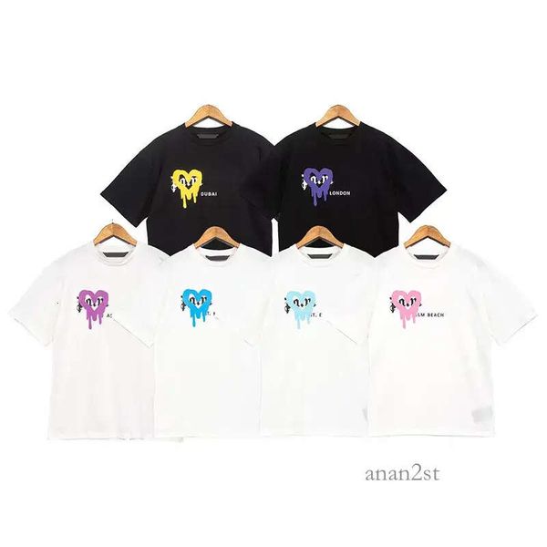 mens palms love t shirt designer pa spray heart print polo shirt women angels street graphic tees, White;black
mens palms love t shirt designer pa spray heart print polo shirt women angels street graphic tees, White;black