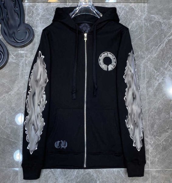 luxury jackets men's fashion hoodies brandch sweatshirts designers zipper hooded sweater men women casual pullover sanskrit horseshoe h, Black
luxury jackets men's fashion hoodies brandch sweatshirts designers zipper hooded sweater men women casual pullover sanskrit horseshoe h, Black