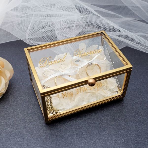 jewelry stand personalized wedding ring box custom glass ring holder jewelry organizer box customized names and date for engagement marriage, Black
jewelry stand personalized wedding ring box custom glass ring holder jewelry organizer box customized names and date for engagement marriage, Black