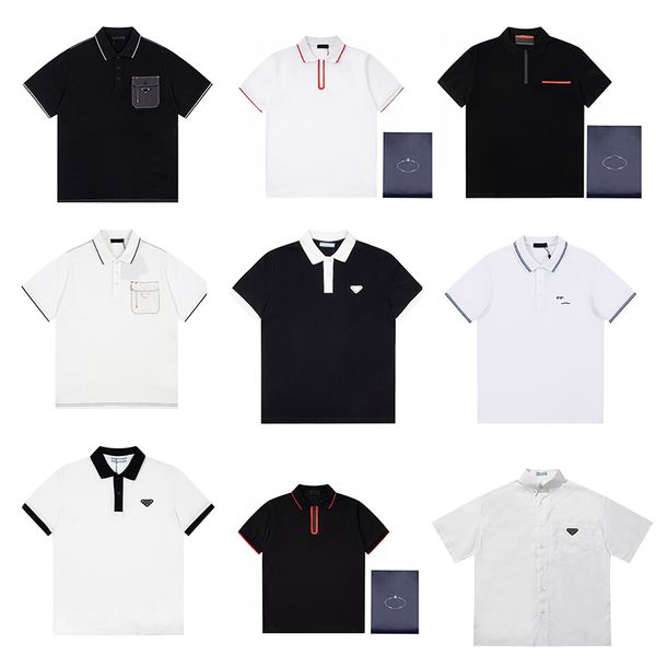 spring summer man designer men's polos t shirt tees high-end stylist letter cotton v neck men tees woman tshirts luxury casual couple, White;black
spring summer man designer men's polos t shirt tees high-end stylist letter cotton v neck men tees woman tshirts luxury casual couple, White;black