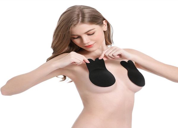 2019 women push up bra rabbit ears self adhesive bra silicone nipple cover stickers lift breast invisible strapless blackle5025991, Black;white
2019 women push up bra rabbit ears self adhesive bra silicone nipple cover stickers lift breast invisible strapless blackle5025991, Black;white