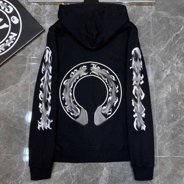 luxury fashion men's jackets hoodies brandch sweatshirts designers zipper hooded sweater men women casual pullover sanskrit horseshoe h, Black;brown
luxury fashion men's jackets hoodies brandch sweatshirts designers zipper hooded sweater men women casual pullover sanskrit horseshoe h, Black;brown