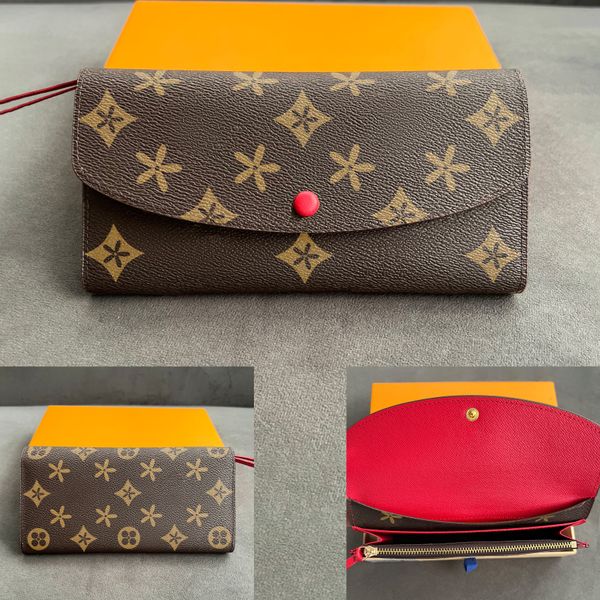 genuine leather luxury designer wallets key pouch clutch bags travel purse mens womens coin purses emilie m60697 long wallet slots card hold, Red;blue
genuine leather luxury designer wallets key pouch clutch bags travel purse mens womens coin purses emilie m60697 long wallet slots card hold, Red;blue