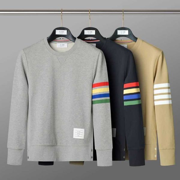 colorful stripe new bonzero fashion pure cotton casual sports plush thickened autumn and winter round neck pullover men's sweater, Black;brown
colorful stripe new bonzero fashion pure cotton casual sports plush thickened autumn and winter round neck pullover men's sweater, Black;brown