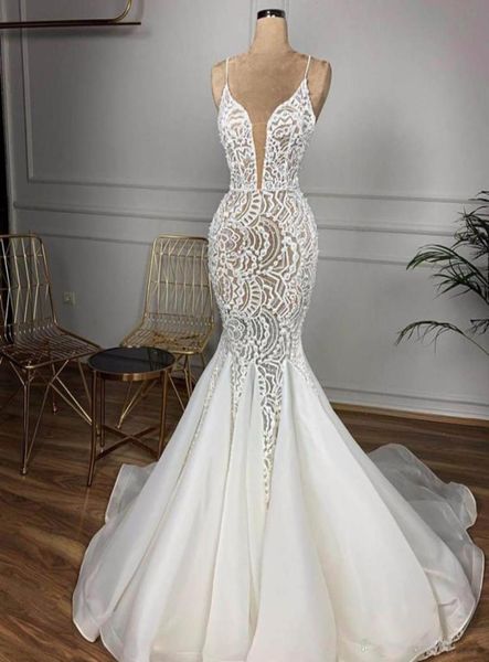 full lace spahetti mermaid wedding dresses vintage open back sweetheart bihemian bridal gown vestido de novia6637364, White
full lace spahetti mermaid wedding dresses vintage open back sweetheart bihemian bridal gown vestido de novia6637364, White