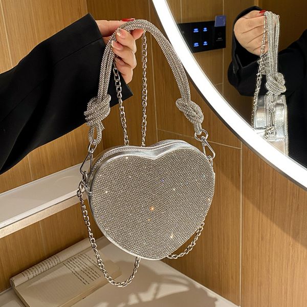 evening bags diamonds heart handbags for women 2023 fashion underarm shoulder bag ladies party female leather crossbody 230729
evening bags diamonds heart handbags for women 2023 fashion underarm shoulder bag ladies party female leather crossbody 230729