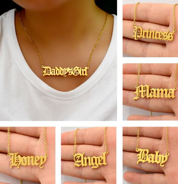 fashion women 316l stainless steel ancient letter pendant necklace babygirl angle priness brat alphabet chain necklace jewelry gi3247600, Silver
fashion women 316l stainless steel ancient letter pendant necklace babygirl angle priness brat alphabet chain necklace jewelry gi3247600, Silver