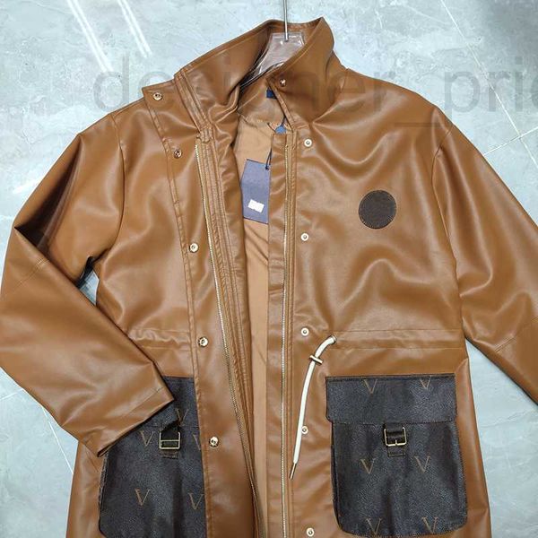 women's jackets designer women leather creative pocket coats fashion elastic waist female jacket winter windbreakers z35s, Black;brown
women's jackets designer women leather creative pocket coats fashion elastic waist female jacket winter windbreakers z35s, Black;brown