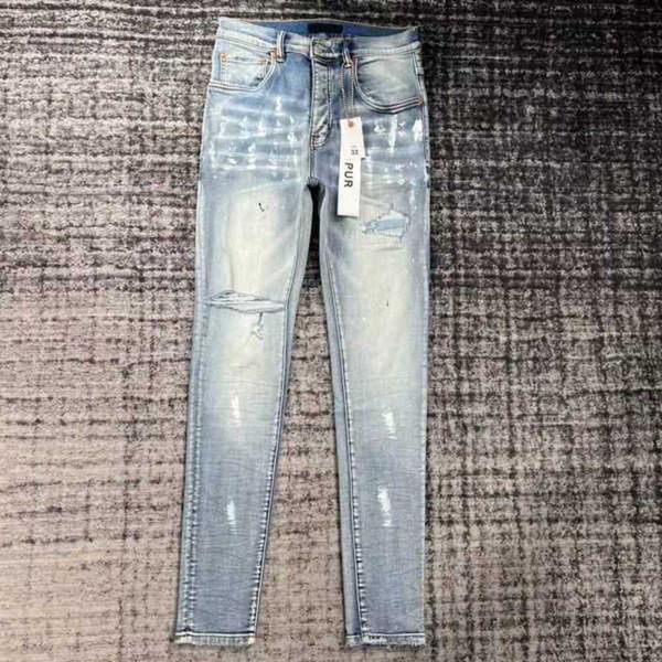 2023 designer jeans mens purple pants pantalones ripped straight regular denim tears washed old long hole g2956f, Blue
2023 designer jeans mens purple pants pantalones ripped straight regular denim tears washed old long hole g2956f, Blue