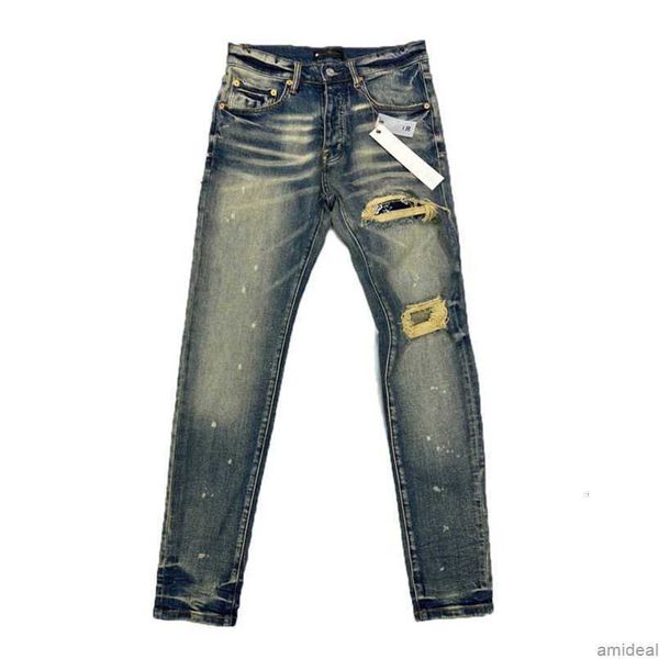 designer purple jeans mens jean men's high streetwear for embroidery pants womens oversize ripped patch hole denim straight fashion sli, Blue
designer purple jeans mens jean men's high streetwear for embroidery pants womens oversize ripped patch hole denim straight fashion sli, Blue