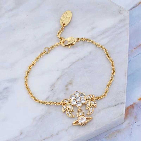 nanaspace - empress dowager west gold plated zircon ultra sparkling punk ins coconut tree saturn bracelet, Golden;silver
nanaspace - empress dowager west gold plated zircon ultra sparkling punk ins coconut tree saturn bracelet, Golden;silver