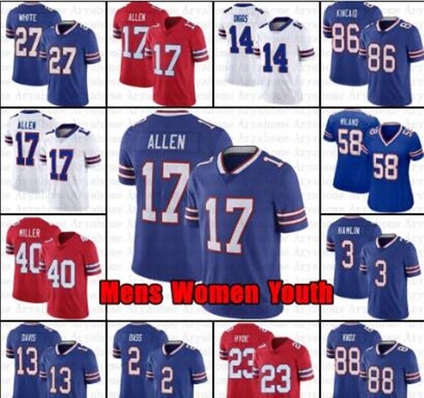 17 josh allen stefon diggs football jerseys von miller buffalos gabriel davis bills tre'davious white dawson knox matt milano jim kelly, Black
17 josh allen stefon diggs football jerseys von miller buffalos gabriel davis bills tre'davious white dawson knox matt milano jim kelly, Black