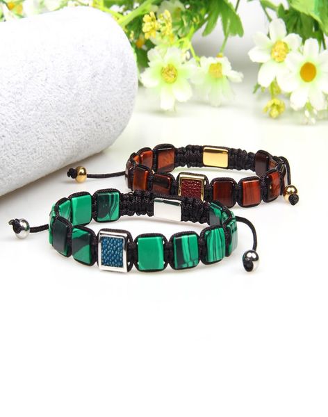 mens bracelet square cz beads and real stingray leather macrame stainless steel bracelets with 8x8mm real stone flat beads8250403, Golden;silver
mens bracelet square cz beads and real stingray leather macrame stainless steel bracelets with 8x8mm real stone flat beads8250403, Golden;silver
