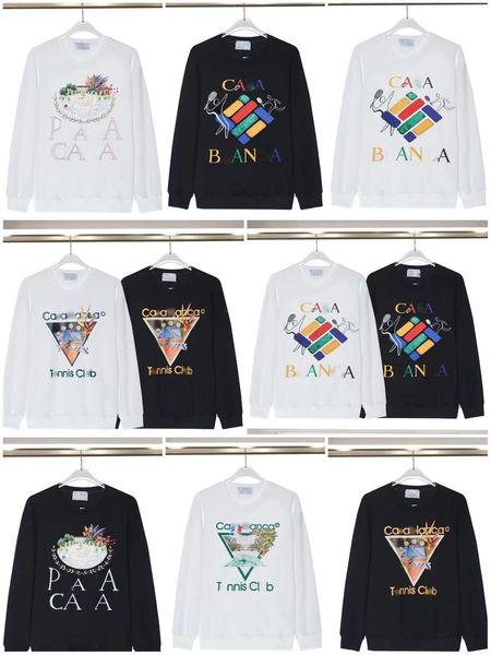 hoodie 23ss designer sweatshirt long sleeve mens casual jacket womens loose casablacnc shirt luxury hoodie multicolour wholesale, Black
hoodie 23ss designer sweatshirt long sleeve mens casual jacket womens loose casablacnc shirt luxury hoodie multicolour wholesale, Black