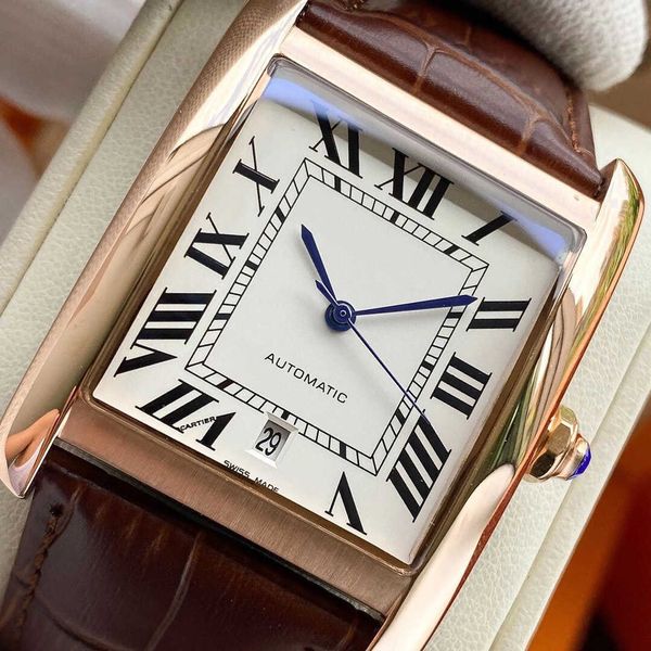 designer men wristwatches carter tank watch v1zf mechanical movement uhr montre de luxe wit box, Slivery;brown
designer men wristwatches carter tank watch v1zf mechanical movement uhr montre de luxe wit box, Slivery;brown