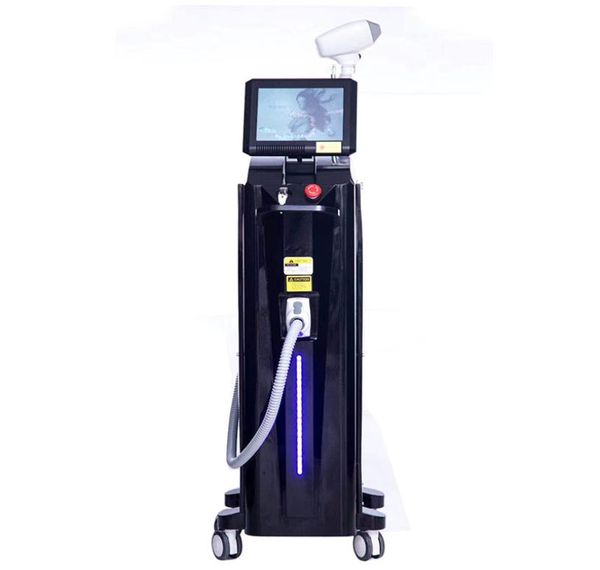 755 1064 808nm diode hair remover painless permanent hair removal machine epilator5231974, Black
755 1064 808nm diode hair remover painless permanent hair removal machine epilator5231974, Black
