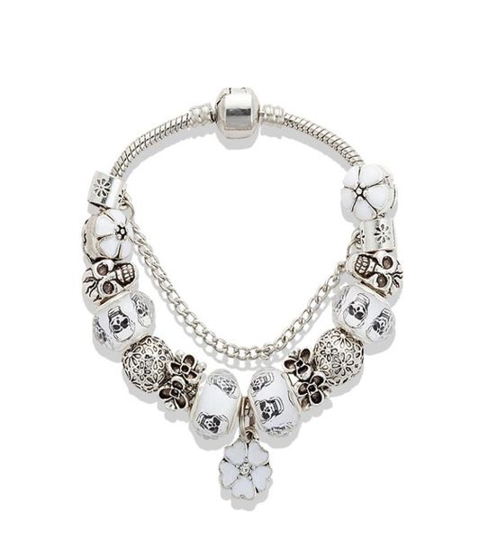 fashion white flower pendant bracelet luxury designer silver plated original box set suitable for diy skull beaded bracelet holiday5834670, Golden;silver
fashion white flower pendant bracelet luxury designer silver plated original box set suitable for diy skull beaded bracelet holiday5834670, Golden;silver