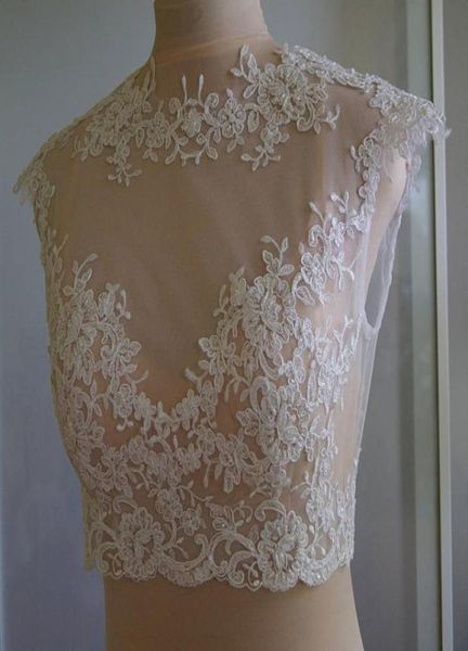 new arrival lace bridal jacket with cap sleeve crew neckline pearls bolero custom made wrap bridal accessories for wedding dress j2171086, White
new arrival lace bridal jacket with cap sleeve crew neckline pearls bolero custom made wrap bridal accessories for wedding dress j2171086, White