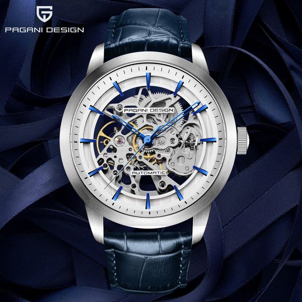 wristwatches pagani design men luxury automatic mechanical watch stainless steel waterproof sports leather watch relogio masculino 230729, Slivery;brown
wristwatches pagani design men luxury automatic mechanical watch stainless steel waterproof sports leather watch relogio masculino 230729, Slivery;brown