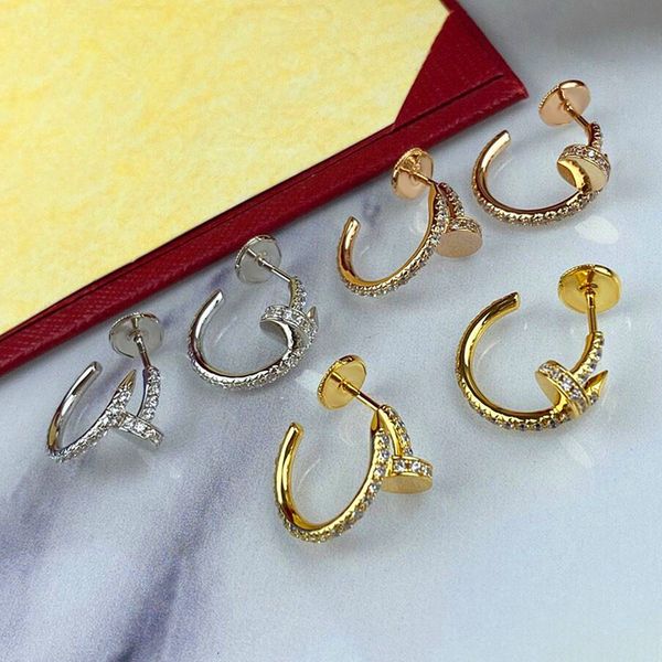 stud classic 925 sterling silver nail earring s temperament light luxury fashion brand party premium jewelry 230729, Golden;silver
stud classic 925 sterling silver nail earring s temperament light luxury fashion brand party premium jewelry 230729, Golden;silver