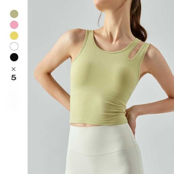 lulu 2023 new asymmetric openwork straps sports bras loose fit casual running quick-drying fitness gym vest chest pads woman
lulu 2023 new asymmetric openwork straps sports bras loose fit casual running quick-drying fitness gym vest chest pads woman