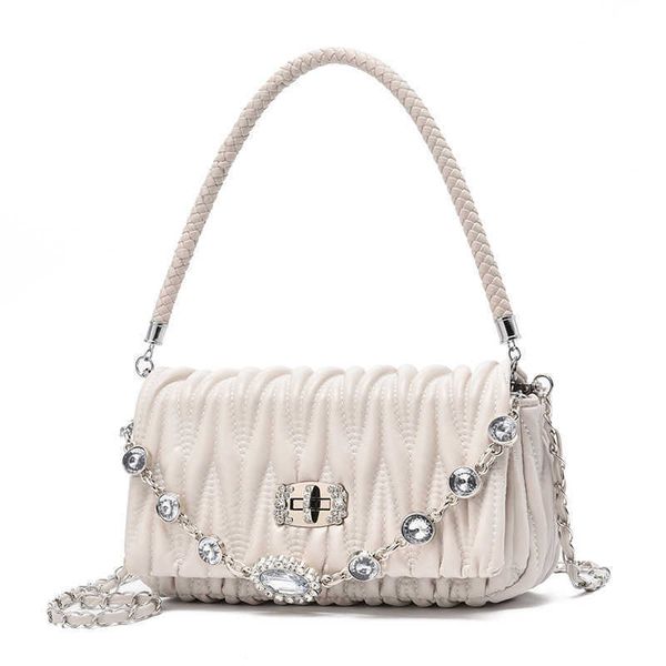 designer bag netizen underarm bag women's bag fashion chain shoulder crossbody bag pleated bag lock chain diamond embedding small bag q
designer bag netizen underarm bag women's bag fashion chain shoulder crossbody bag pleated bag lock chain diamond embedding small bag q