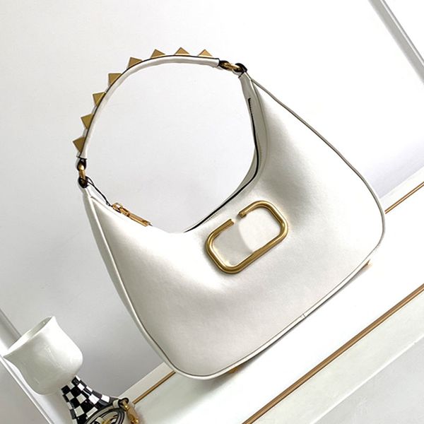 7a stud sign calfskin hobo handbag underarm bag designer brand bag riveted bag tote shoulder bag women's half moon fashion leather luxu
7a stud sign calfskin hobo handbag underarm bag designer brand bag riveted bag tote shoulder bag women's half moon fashion leather luxu