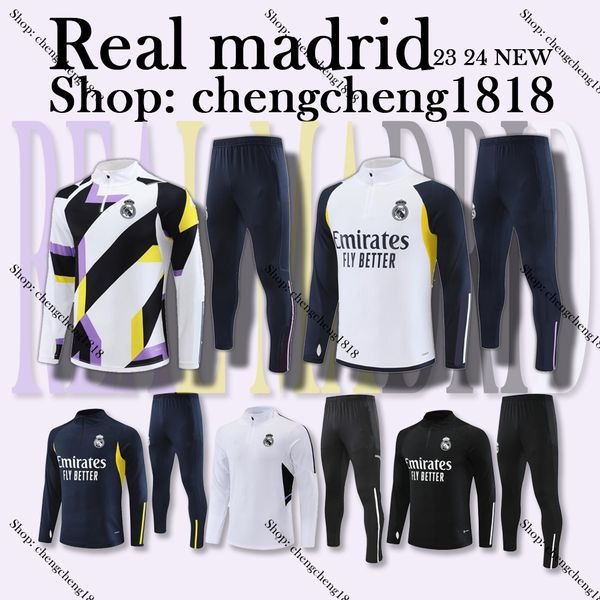 2023 2024 real madrids tracksuit training suit vini jr bellingham 23/24 real madrides men and kids football camavinga sportswear chandal fut, Black
2023 2024 real madrids tracksuit training suit vini jr bellingham 23/24 real madrides men and kids football camavinga sportswear chandal fut, Black