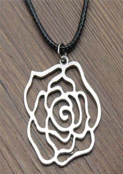 wysiwyg 5 pieces leather chain necklaces pendants choker collar male necklace fashion hollow rose flowers 37x36mm n6b140087045427, Golden;silver
wysiwyg 5 pieces leather chain necklaces pendants choker collar male necklace fashion hollow rose flowers 37x36mm n6b140087045427, Golden;silver