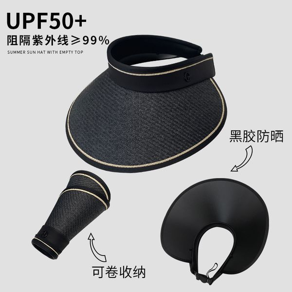 fashion designer jewelry widened brim black glue uv resistant hollow straw hat versatile sunshade baseball cap wholesale mzy20, Blue;gray
fashion designer jewelry widened brim black glue uv resistant hollow straw hat versatile sunshade baseball cap wholesale mzy20, Blue;gray
