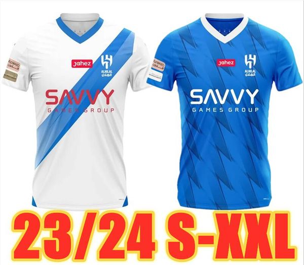 23 24 al hilal fc soccer jerseys neves sergej koulibaly silva men set kids kit uniform 2023 2024 football shiirt fans player version home aw, Black;yellow
23 24 al hilal fc soccer jerseys neves sergej koulibaly silva men set kids kit uniform 2023 2024 football shiirt fans player version home aw, Black;yellow