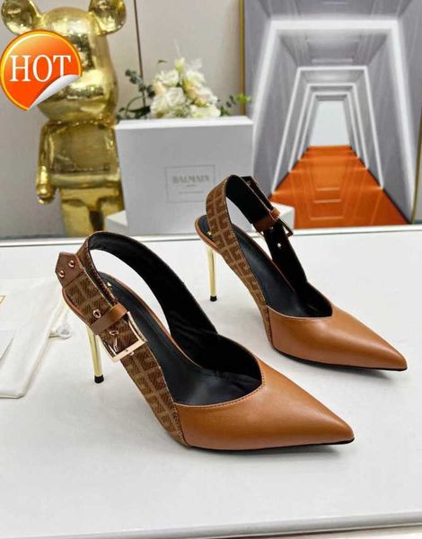 netizen high heel women's 2023 spring and autumn new pattern metal buckle thin heel baotou single shoe11, Black
netizen high heel women's 2023 spring and autumn new pattern metal buckle thin heel baotou single shoe11, Black