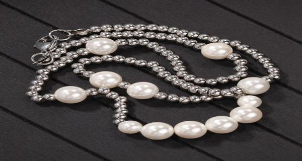 fashion fashion mens pearl necklace hip hop stainless steel ball beaded necklace jewelry clavicle chain necklace3856199, Silver
fashion fashion mens pearl necklace hip hop stainless steel ball beaded necklace jewelry clavicle chain necklace3856199, Silver