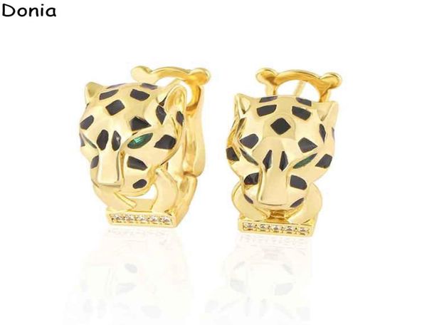 donia jewelry luxury stud european and american fashion double ring leopard titanium steel microset zircon threecolor creative d8854438, Golden;silver
donia jewelry luxury stud european and american fashion double ring leopard titanium steel microset zircon threecolor creative d8854438, Golden;silver