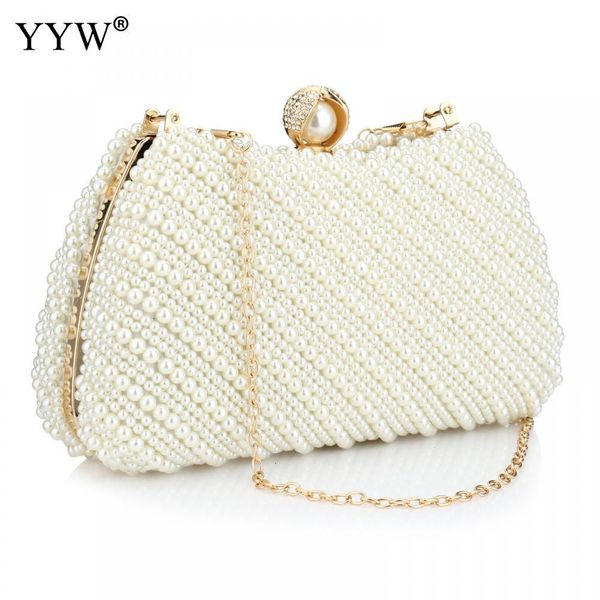 evening bags yyw ladies luxury designer pearl clutch purse dinner handbags all match beaded banquet shoulder bag women 230729
evening bags yyw ladies luxury designer pearl clutch purse dinner handbags all match beaded banquet shoulder bag women 230729