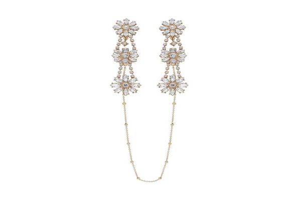 necklace onepiece piece hanging neck personality simple flower tassel female temperament earrings j190702287k1290771, Golden;silver
necklace onepiece piece hanging neck personality simple flower tassel female temperament earrings j190702287k1290771, Golden;silver