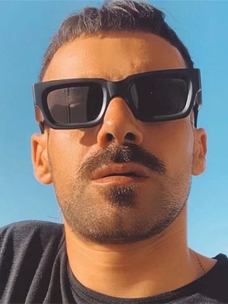 sunglasses fashions retro square men cat eye sun glasses brand rectangle eyewear uv400 summer shades vintage punk eyeglasses 230729, White;black
sunglasses fashions retro square men cat eye sun glasses brand rectangle eyewear uv400 summer shades vintage punk eyeglasses 230729, White;black